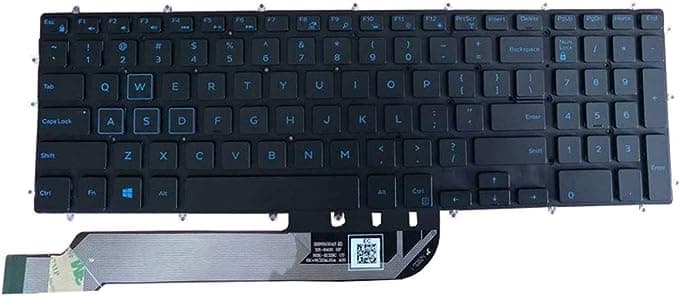 Backlit Keyboard Laptop Dell Inspiron 7577 15 5565 5567 17 5765 5767 Backlit Blue MD7566B