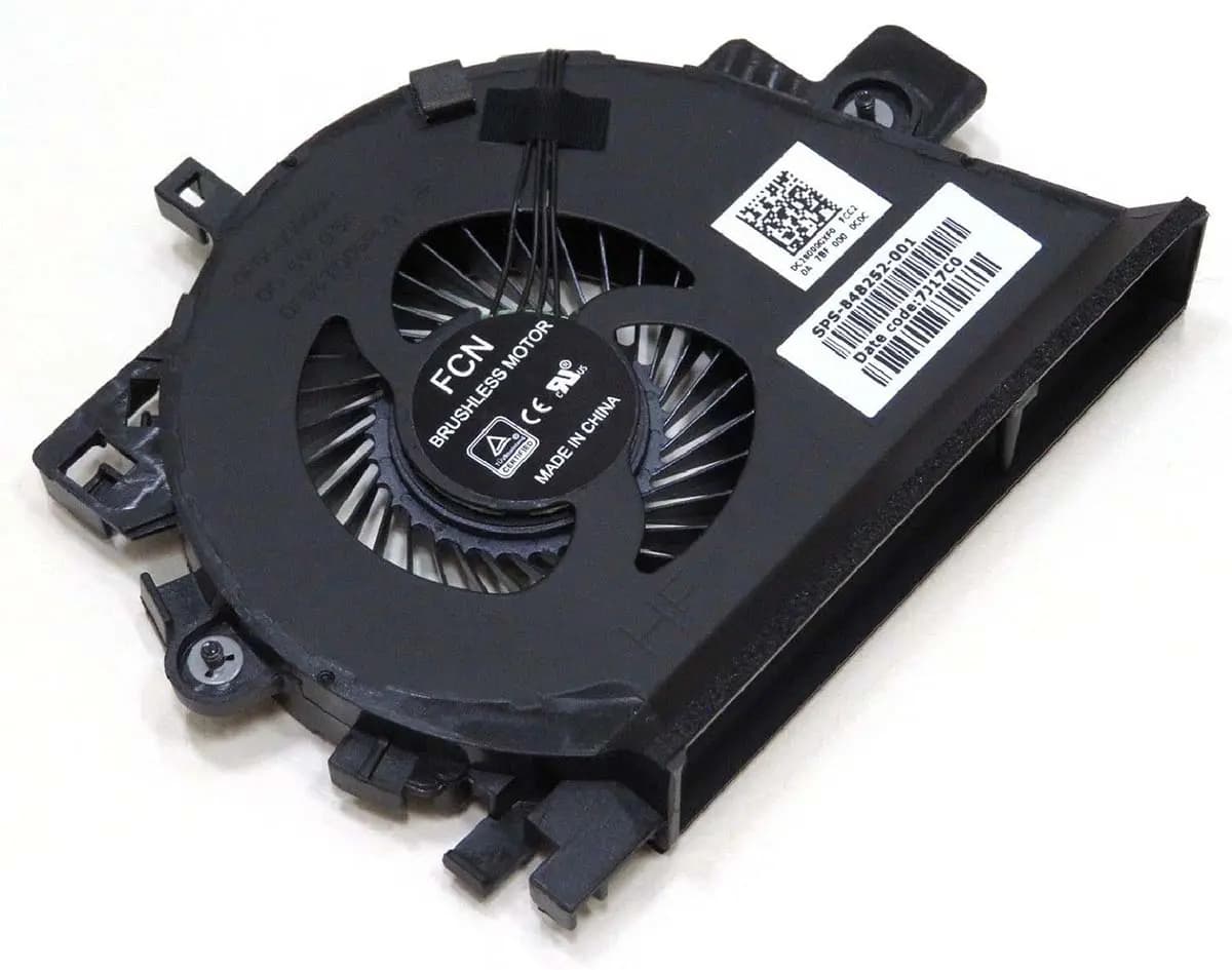 CPU and GPU Cooling Fan HP Mobile ZBook 15 G3 15 G4 HSTNN-C87C Laptop Series 848251-001 848252-001 DFS2000054R0T FGGT DFS531005PL0T FGGU Fan