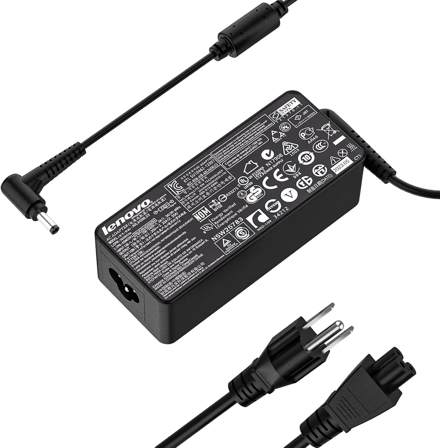 45W Laptop Charger Lenovo S740 S145-14IGM S145-15IGM S340-14IWL S340-14API S540-14IWL S540-15IWL C340-15IWL