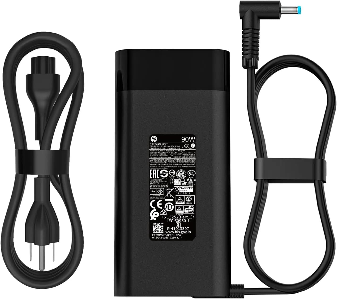 90W Laptop Charger fit HP Envy Pavilion Gaming 14 15 17, 19.5V 4.62A AC Adapter Power Supply Cord (90W 4.5 * 3.0mm)K217TX,15-K218TX,15-K219TX,15-K220TX,15-K221TX,15-K222TX,17-k208TX,17-J030US,17-J020US,17-J023CL,17-J034CA,17-J043CL.