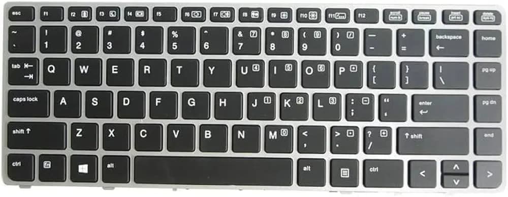Keyboard Laptop HP Elitebook Folio 9470M 9470 9480 9480M 702843-001