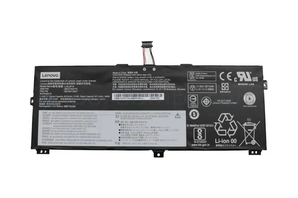 Battery Laptop Lenovo Thinkpad X390 Yoga Yoga-20NQ L18L3P72 02DL021