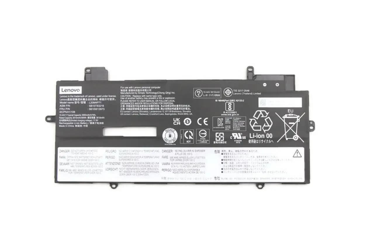 Battery Laptop Lenovo Thinkpad X1 Carbon 9th Gen 5B10W13975 57Wh 4Cell