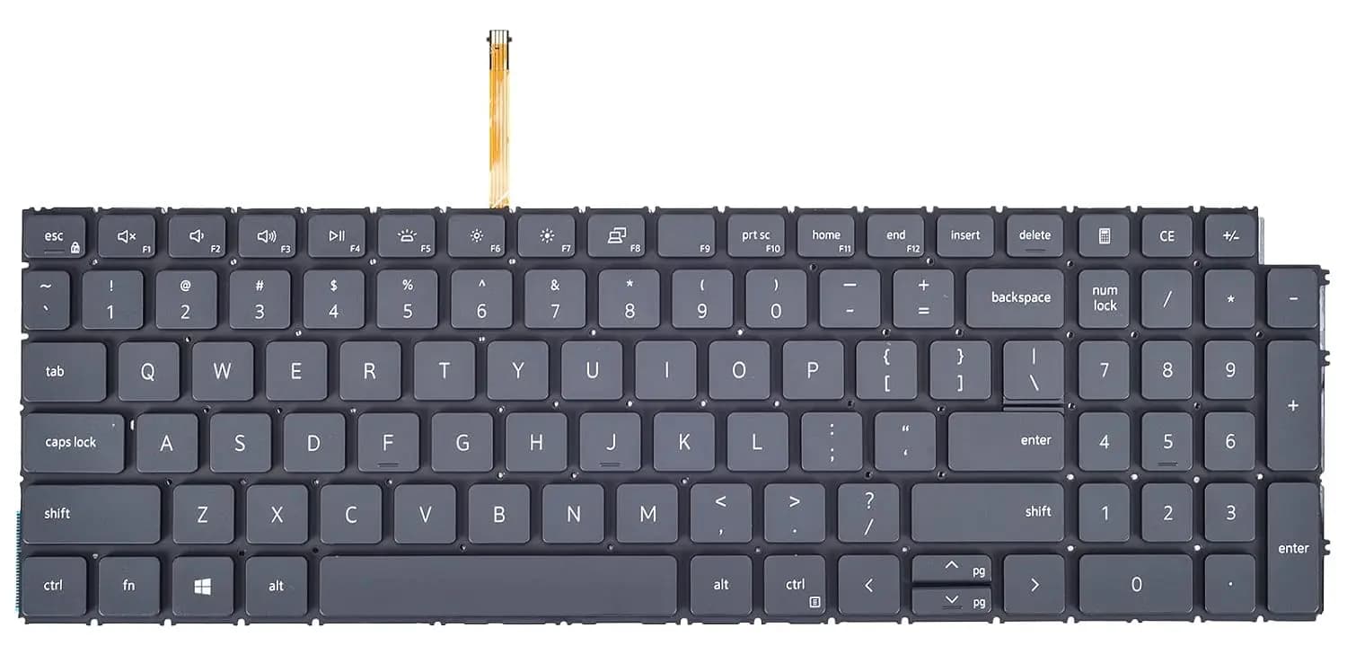 Keyboard Dell Vostro 3510 3515 3520 3525 3530 3535 5510 5515 5620 5625 5630 5635 7510 7620 0YV32R, Backlit