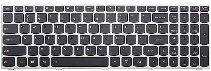 Keyboard Laptop Lenovo Ideapad Z51-70 500-15ISK 500-15ACZ with Backlit 80K600D7UK