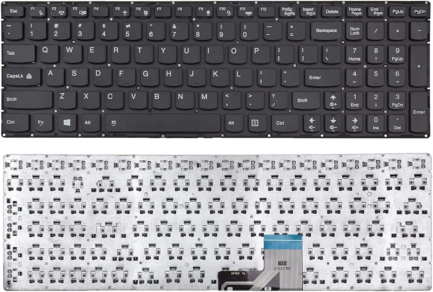 Keyboard Laptop Lenovo Ideapad Y50 Y70 U530 Y50-70 Y50-80 Y70-70